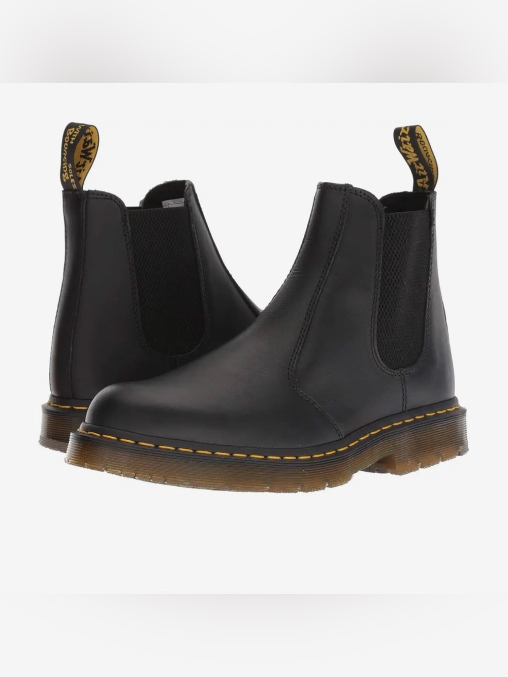 Dr. Martens 2976 Chelsea Leather Boots SZ 11 MEN BLACK